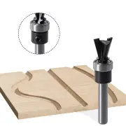 Woodworking Router Bit Shank Carbide Dovetail Router Bit With Bottom Bearing Woodworking Cutters Woodworking Router Bit