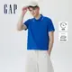 Gap 男女同款 Logo短袖POLO衫-藍色(671975)