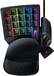 Razer RZ07-02270100-R3U1 Tartarus V2 Gaming Keypad: Mecha-Membrane Key Switches - 32 Programmable Keys - Customizable Chroma RGB Lighting - Programmable Macro Functionality Black