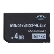 4GB Memory Stick PRO Duo Card