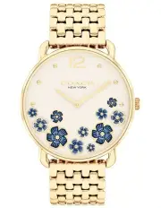 [Coach] Elliot Ionic Plated Dial Watch in Gold