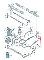 AUDI A6 Avant C6 Engine Non-Return Valve 4F0422529B