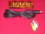 Stereo AV Audio Video Cable Plug TV Connection for Sega Nomad System