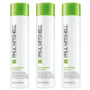 3 Paul Mitchell Super Skinny Shampoo Smoothes Frizz 10.14 oz (3 PACK)