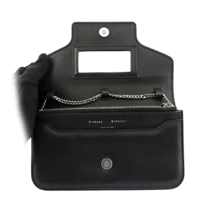 PROENZA SCHOULER PS11系列長夾式鏈帶斜背手拿包 (黑色)(BLACK)