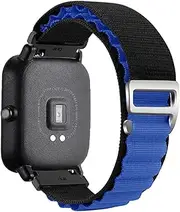 TOPBD 20mm 22mm Watch Band For Huawei Watch GT 5/4/3/3 Pro/2/2e Stratos Nylon Bracelet Correa For Galaxy Watch 20mm 22mm Strap Watchbands