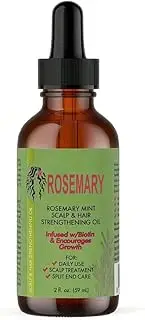 Rosemary Mint Scalp & Hair Strengthening Oil with Biotin, 59 ml, Daily Treatment for Hair Growth