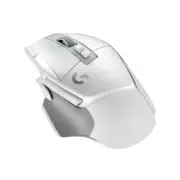 Logitech G502 X Lightspeed Gaming Wireless Mouse, Hybrid Optical, 25k dpi, White