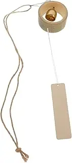 KONTONTY Large Bamboo Wind Chimes Garden Decor Japanese Style Outdoor Wind Bells for Patio Balcony Porch Unique Ornament