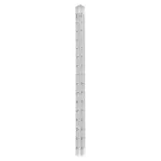 Transparent Triangular Prism Ruler Architect Scale Ruler 0-15cm Straight Ruler