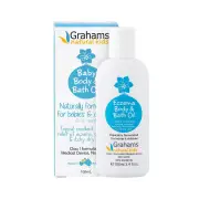Grahams Natural Kids Eczema Body & Bath Oil 100 ml