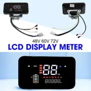 NEW LCD Display 48-72V Meter Control Panel For E- Bike Electric Scooter Motor