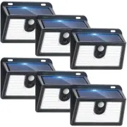 [6 Packs] Solar Motion Sensor Outdoor Lights, Super Bright Solar Lights Outdo...