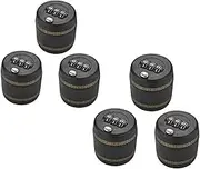 Loboo Idea (6 PACK) Combination Lock for Wine & Liquor Bottle-Wine Bottle Top Stopper/Bottle Password Code Lock/Wine Digital Lock, The diameter of the bottle mouth should be between 26mm to 28mm