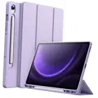 Case for Samsung Galaxy Tab S9 FE 10.9-Inch with S Pen Holder, Soft TPU Tri