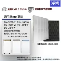 在飛比找蝦皮商城優惠-適用SHARP夏普空氣清淨除濕機 DW-E10FT H10F