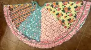 NWT Matilda Jane Memento Tree Skirt Once Upon A Time Christmas Shabby Cottage
