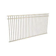 ProtectorAl 1201 - 2399 x 1200mm Paperbark Aluminium DTR All Up Pool Fence Panel