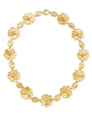 Marco Bicego 18K Yellow Gold Petali Diamond Collar Necklace, 17.5 OS