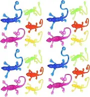 Stretchy Sticky Toys, 20PCS Sticky Lizard Hand Fidget Toys Set, Window Crawler, Sticky Toys, Sticky Lizard for Easter Basket Stuffers Goodie Bag Stuffers