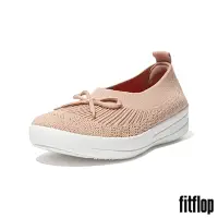 在飛比找Yahoo奇摩購物中心優惠-【FitFlop】UBERKNIT 蝴蝶結芭蕾舞鞋-女(裸色