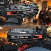 labelbike - 3D Stickers Protections HandProtections Motorcycles Compatible with Harley Davidson Pan America 1250 and 1250 Special 2020-2022 Version Orange