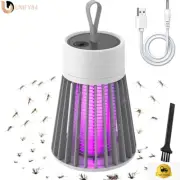 USB Rechargeable Bug Zapper Indoor Outdoor LED UV Mosquito Killer Lamp Grey