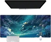 Rubber Desk Pad Gaming Large Mouse Pad Laptop Keyboard Pad Office and Home Waterproof Pad Non-Slip Desk Pads (Color : 9, Size : 31.5 * 11.81")