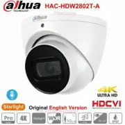 Dahua 4K Starlight HAC-HDW2802T-A 8MP HDCVI IR Eyeball Camera Mic A82AG52 2.8mm