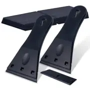 2-Pack Plastic Razor Blade Scraper with 100pcs Plastic Razor Blades Labels Clean