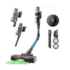 Proscenic Cordless Vacuum Cleaner, 45Kpa 55Mins Runtime, 180°Bendable Wand,