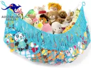 Stuffed Animal Hammock - Extra Large 56'' Long/Blue, Stuffed Animal Storage, Stu