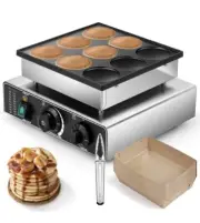 Moongiantgo Dutch Pancake Maker 9 Piece Non Stick Bakery Restaurant