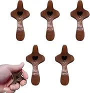 Wooden Fidget - Encouragement Wooden Pocket Gadgets Heart,5X Christian Easter Clinging Praying Fidget for Yourself Family Friends
