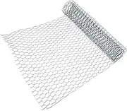 DECOMELODY Green Hexagonal Chicken Wire Netting Durable Floral Arrangement Supplies for Garden Fencing DIY Crafts Poultry Enclosures Lightweight Mesh Wire