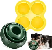 Fillable Interactive Dog Toy,Dog Chew Toy for Dogs Large&Small, Tough Rubberized Dog Toy to Distracted, Reusable of Freezable Dog Treat Dispenser,Dishwasher Safe.
