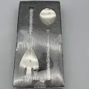 Artimino Set Of 2 Large Aluminum Salad Serving Utensils Bling Handles Dillards