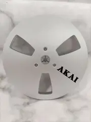 One Pair 7'' sliver AKAI Light Aluminum Reel to Reel Take Up Reel for Akai GX-77