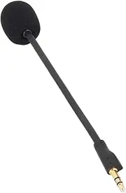 Game Mic for LogitechG PRO G PRO X Replacement, Flexible Detachable Headset Microphone Boom with 3.5mm Rotatable Gold Plated Plug, Noise Cancelling