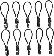 BESPORTBLE 20Pcs Heavy Duty Outdoor Bungee Cord with Hooks Elastic Straps for Luggage Tent Camping and Cargo Durable Portable and Effortless Fastening