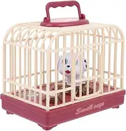 ERINGOGO 1Pc Voice Controlled Mini Pet Cage for Interactive Educational Plaything Engaging Sound and Movement Simulation Montessori Sensory for Early Learning