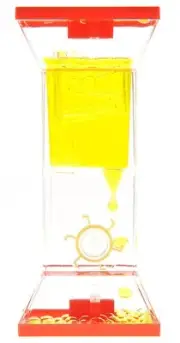 Liquid Motion Bubbler With Two Wheels TG02 Yellow
