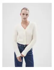 [Unison] Lofty Cropped Cardigan
