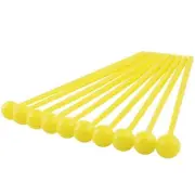 Framendino, 10 Pack Plastic Bell Mallets Solid Drum Percussion Sticks Hammer