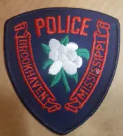 MI Brookhaven Mississippi Police Department Patch