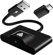 Wireless Android Auto Adapter,Wired to Wireless Android Auto,2023 Upgraded Adapter 5Ghz WiFi Auto Connect, for Cars After 2016