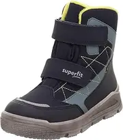 [Superfit] Boys' Mars Warm Lined Gore-Tex Snow Boots, Blue/Yellow 8020., 26 EU Weit