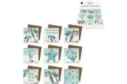 Kelly Lane - Aqua Turtle Ceramic Coasters - 4 Pack Assorted