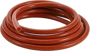X AUTOHAUX 1 Pcs Silicone Vacuum Tubing Hose High Temperature 6.6Ft 1/8" 3mm ID 3.5mm Thickness Automotive Vacuum Line 130PSI Max Pressure Red