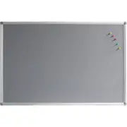 RAPIDLINE PINBOARD W2400mm x D15mm x H1200mm Grey